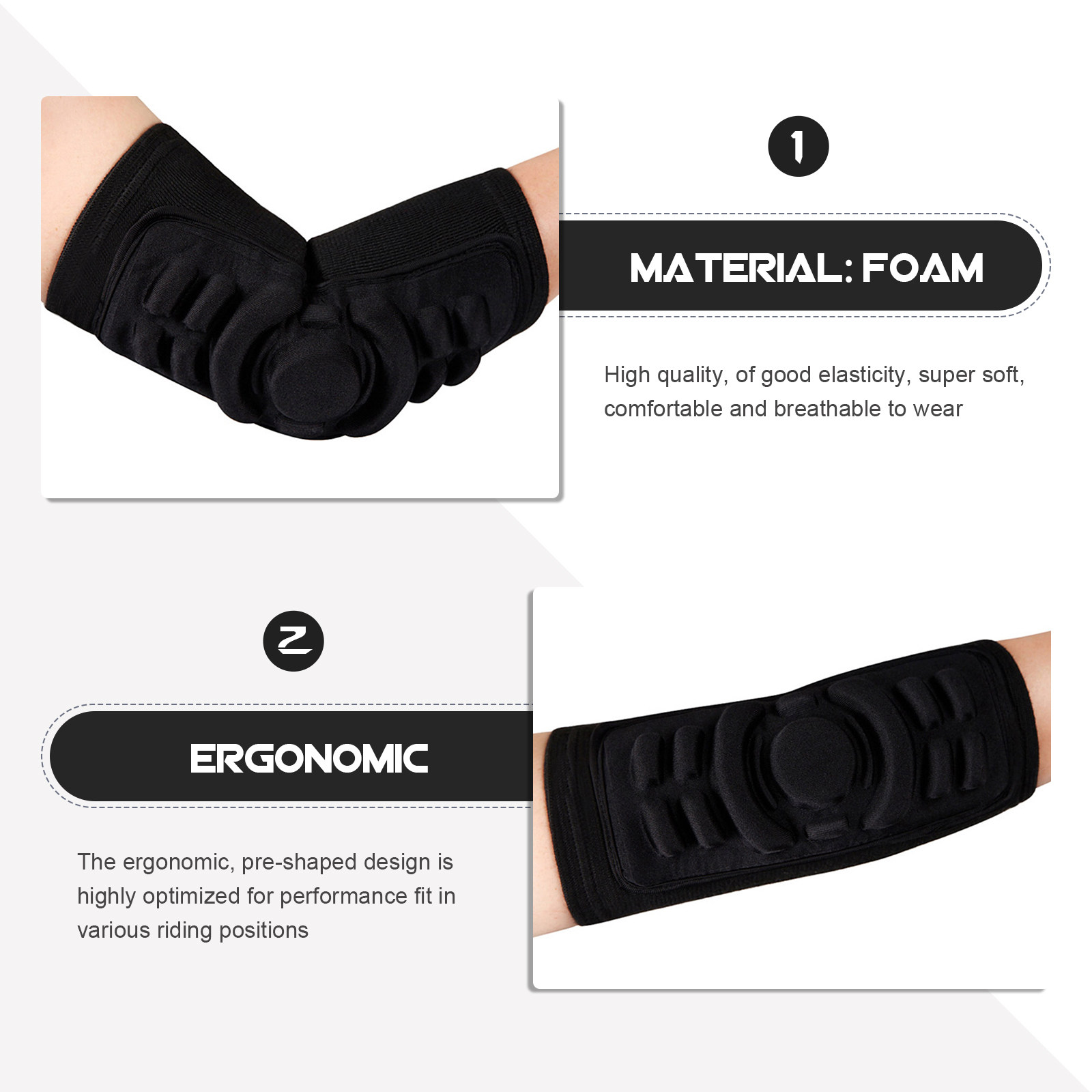 واقيات الكوع للدراجات الجبلية  - مراجعة Mountain Biking Elbow Pads وسعره